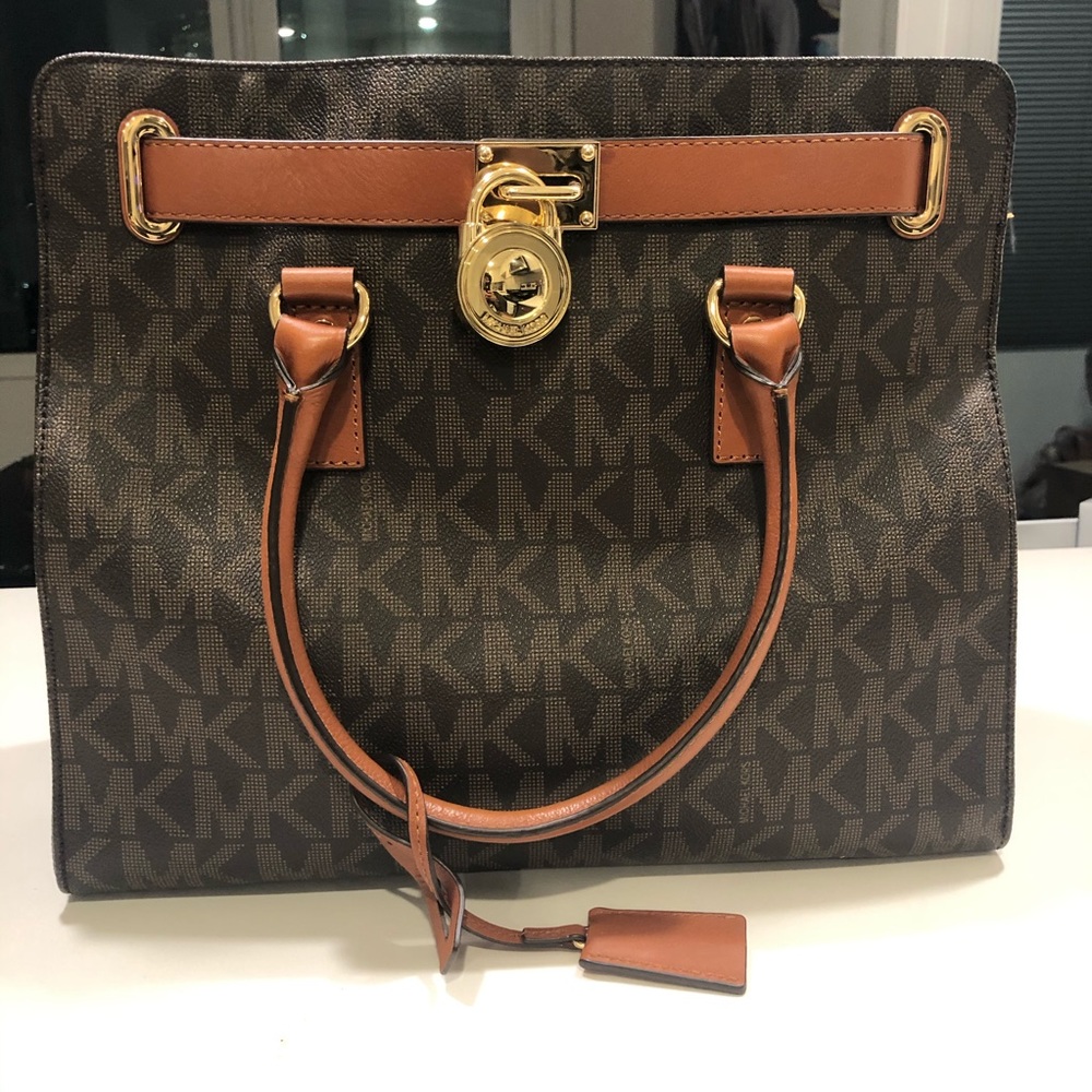 Michael Kors monogram tote bag